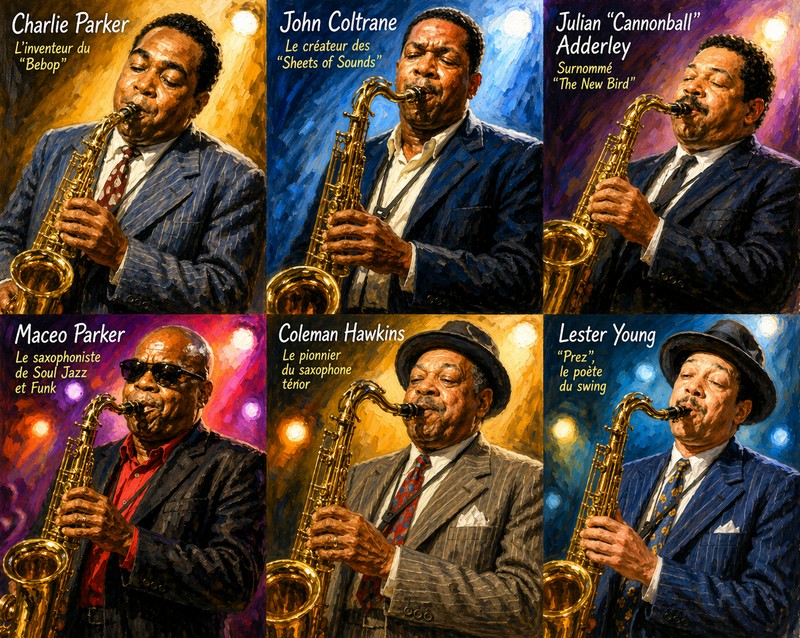 Meilleures saxophonistes pour apprendre